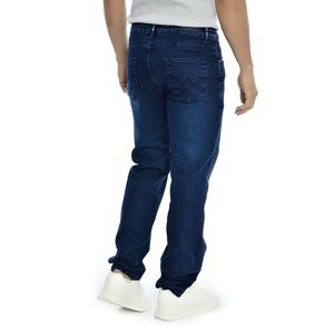 Calça Jeans Masculina Reta Denim Básica Azul