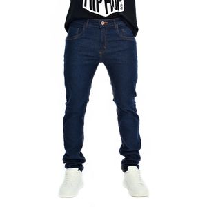 Calça Jeans Masculina Skinny Básica Azul