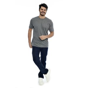 Calça Jeans Masculina Reta Azul