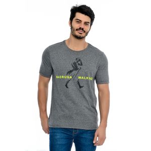 Camiseta Masculina Manga Curta Gola Redonda Estampada Seu Madruga