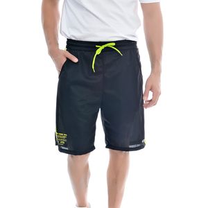 Bermuda Fitness Masculina Esportivo Academia EA Preto