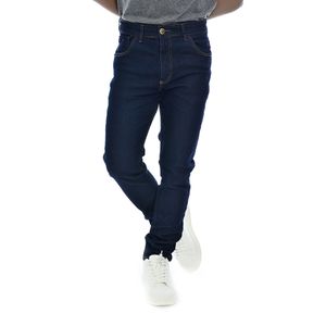 Calça Jeans Skinny Masculina Básica Azul