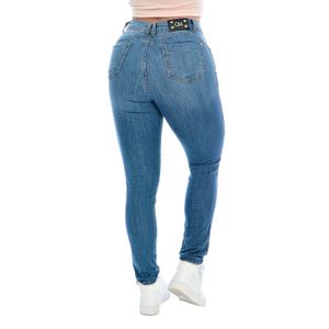 Calça Jeans Feminina Skinny Azul Escuro