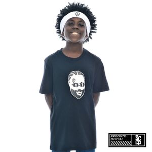 Camiseta Corinthians Memphis Depay Infantil Oficial Preto