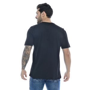 Camiseta Masculina Com Estampa New York Preto