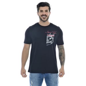 Camiseta Masculina Com Estampa Sport Club France