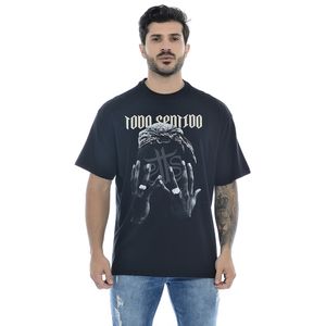 Camiseta Estampada Masculina Oversized Todo Sentido