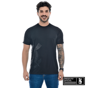 Camisa Corinthians Oficial Licenciada Masculina All Black