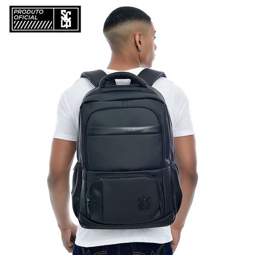 Mochila Corinthians Oficial Player Esportiva Casual