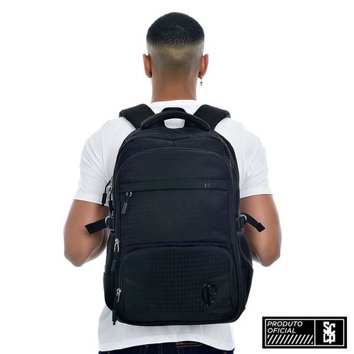 Mochila Corinthians Oficial Urban Esportiva Casual CP
