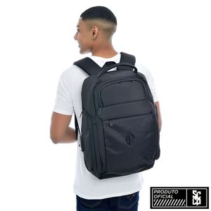 Mochila Corinthians Oficial Casual  Esportiva CP 1910 Preto