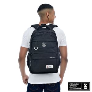 Mochila Corinthians Licenciada Oficial Esportiva Casual