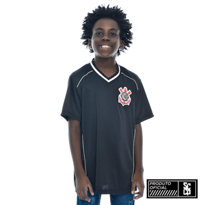 Camisa Corinthians Oficial Licenciada Gola V Infantil