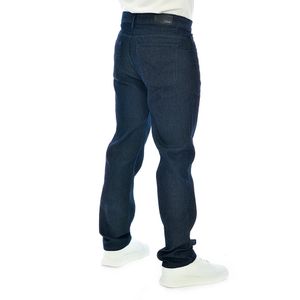 Calça Jeans Masculina Reta Azul Escuro