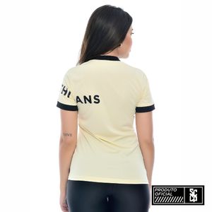 Camisa Corinthians Oficial Licenciada Feminina CP Off White