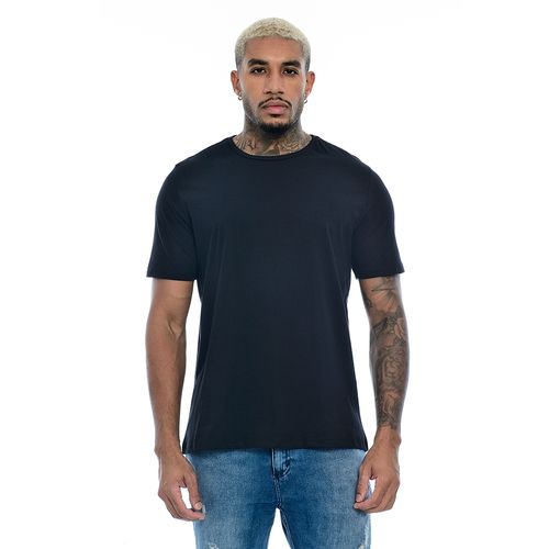 Kit 2 Camisetas Masculina Básica Casual 100% Algodão Preto e Branco