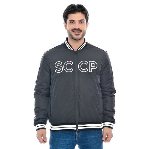 Jaqueta Bomber Corinthians Oficial SCCP Sem Capuz