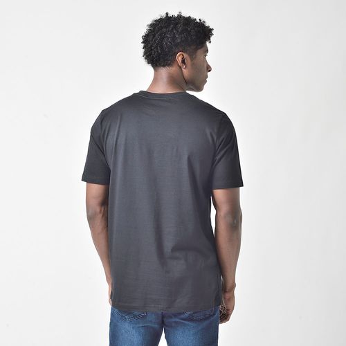 Camiseta Masculina Jurassic Park Preta Estampa Dinossauro