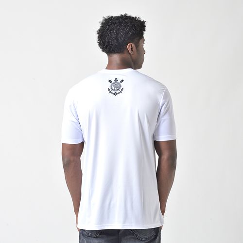 Camisa Corinthians Oficial Dry Fit Recorte Frontal