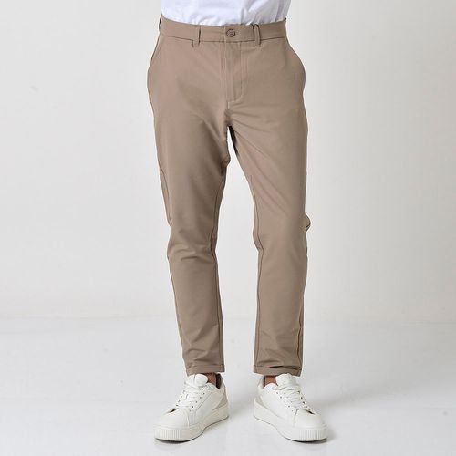 Calça Esporte Fino Malha Masculina Mr Kitsch Caqui