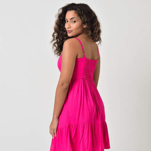 Vestido Dress Curto Feminino Pink
